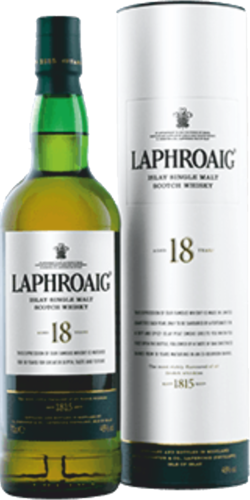 Laphroaig 18 Jahre Islay Single Malt Scotch Whisky 0,7