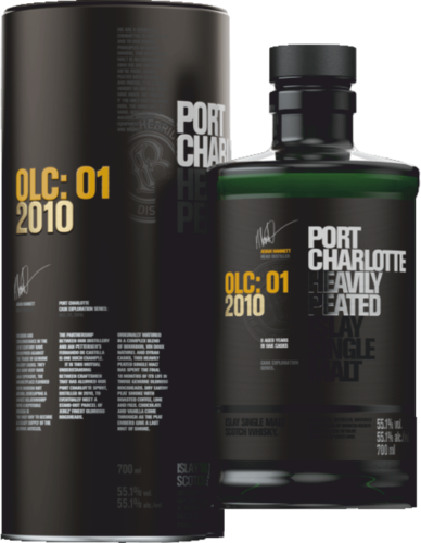 Port Charlotte OLC:01 Heavily Peated 2010