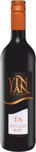 Vinian Rot TA Trollinger mit Acolon 2022 Bottwartaler Winzer 0,75l