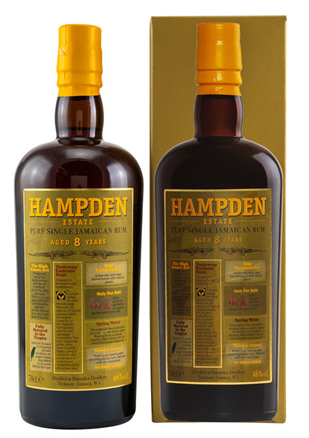 Hampden Estate 8 y.o. Estate Pure Single Jamaican Rum 0,7 l