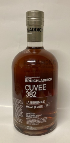 Bruichladdich 21y Cuvee 382 La Berenice Unpeated 46% 0,7 l