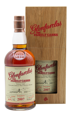 Glenfarclas Family Cask 60,9  % Vol. Vintage 2007  Single Cask - Highland Single Malt 0,7 l