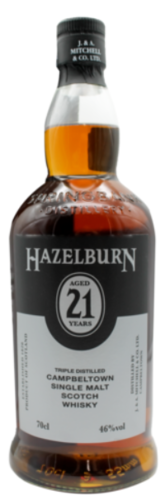 Hazelburn 21 Jahre 46 %  Campbeltown Single Malt Whisky 0,7l