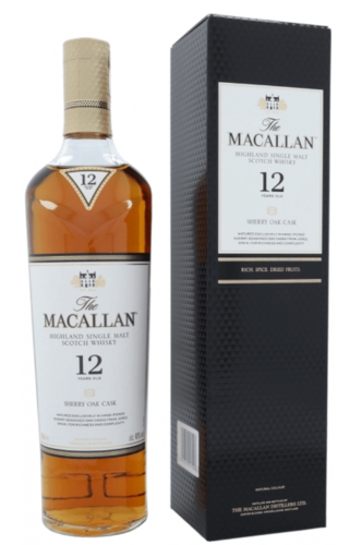 Macallan 12 Jahre Sherry Oak 40 Vol. %  Highland Single Malt Scotch Whisky 0,7 l